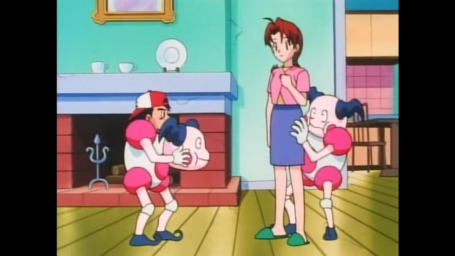 123.Ash Disguised Into Mr Mime by grantsam on DeviantArt