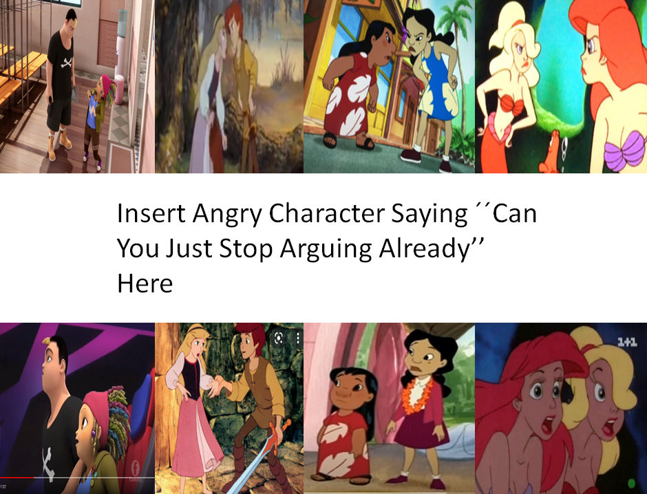 Who Tells The 8 People To Stop Arguing? by nicolevega2021 on DeviantArt