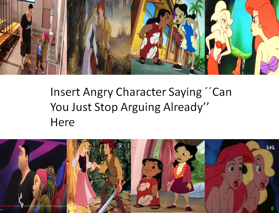 Who Tells The 8 People To Stop Arguing? by nicolevega2021 on DeviantArt