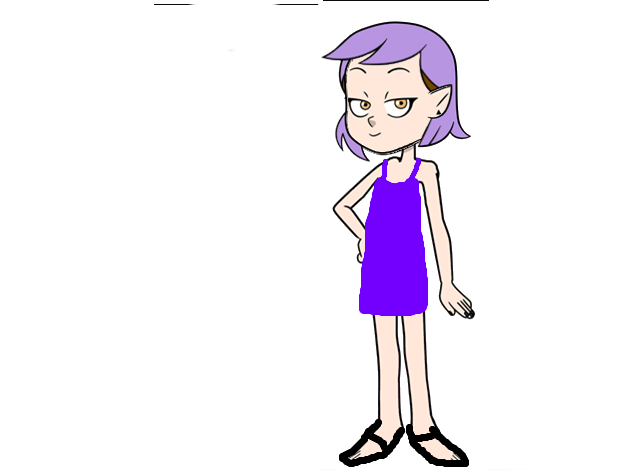 Amity with Purple Dress by GereckArt on Newgrounds
