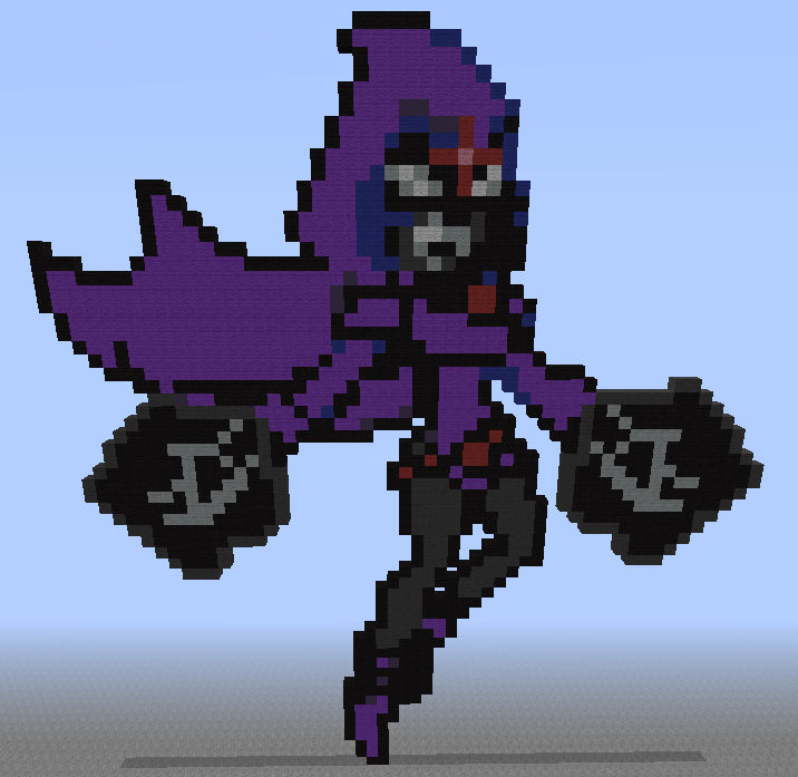 Raven Minecraft Edition by HeavenlyTraitor on DeviantArt