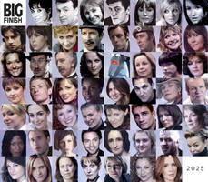 Big Finish Doctor Who Audio Companions Collage