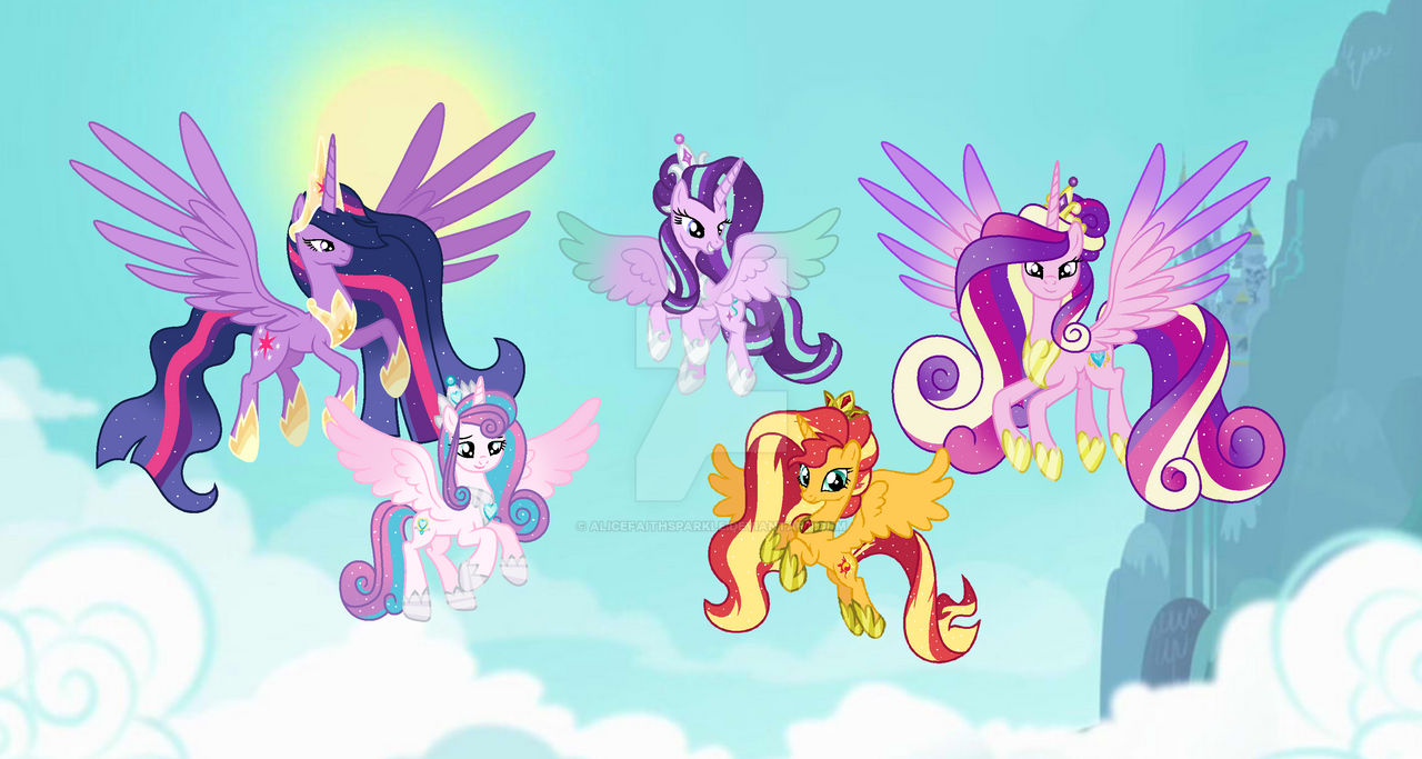 Mlp Rulers MLP Next Gen The new rulers of Equestria by AliceFaithSparkle on DeviantArt