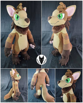 Wolf OC plush