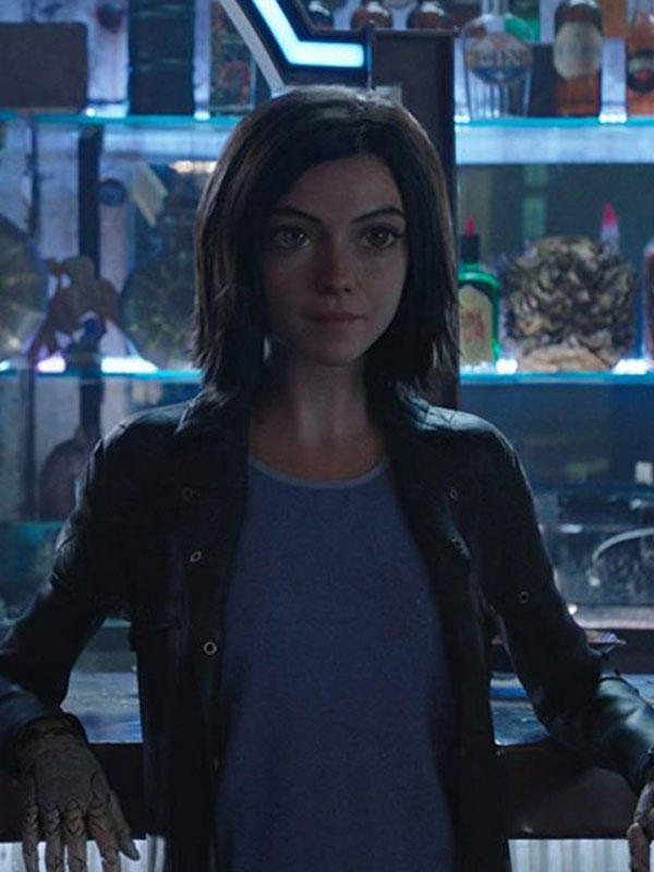 Alita Battle Angel Rosa Salazar Black Leather Coat by rachaelwools on ...