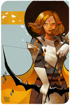 [TAROT CARD] Ellie Lavellan