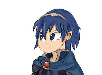 Marth from Fire Emblem by TheHonestCap