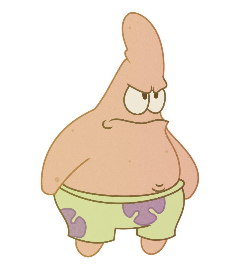 Giga Patrick Star (Angry) by jesus0385 on DeviantArt