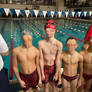 Chestfaced Young Swimmers