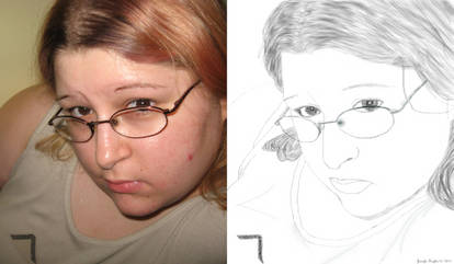 Portrait 1 Sketch Compaire