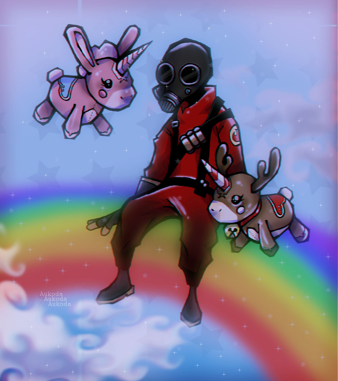 Pyro gaming by Aukoda on DeviantArt