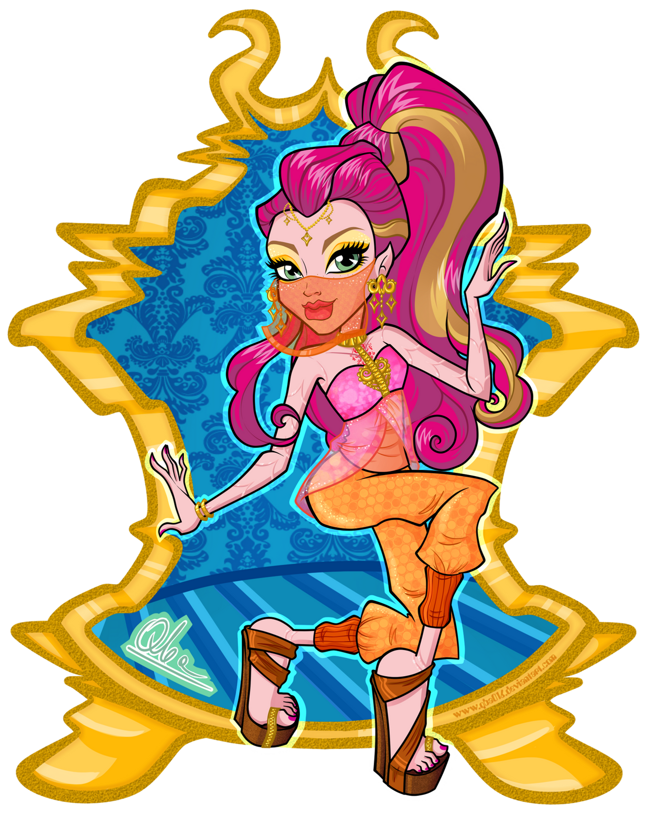 Monster high top gigi grant