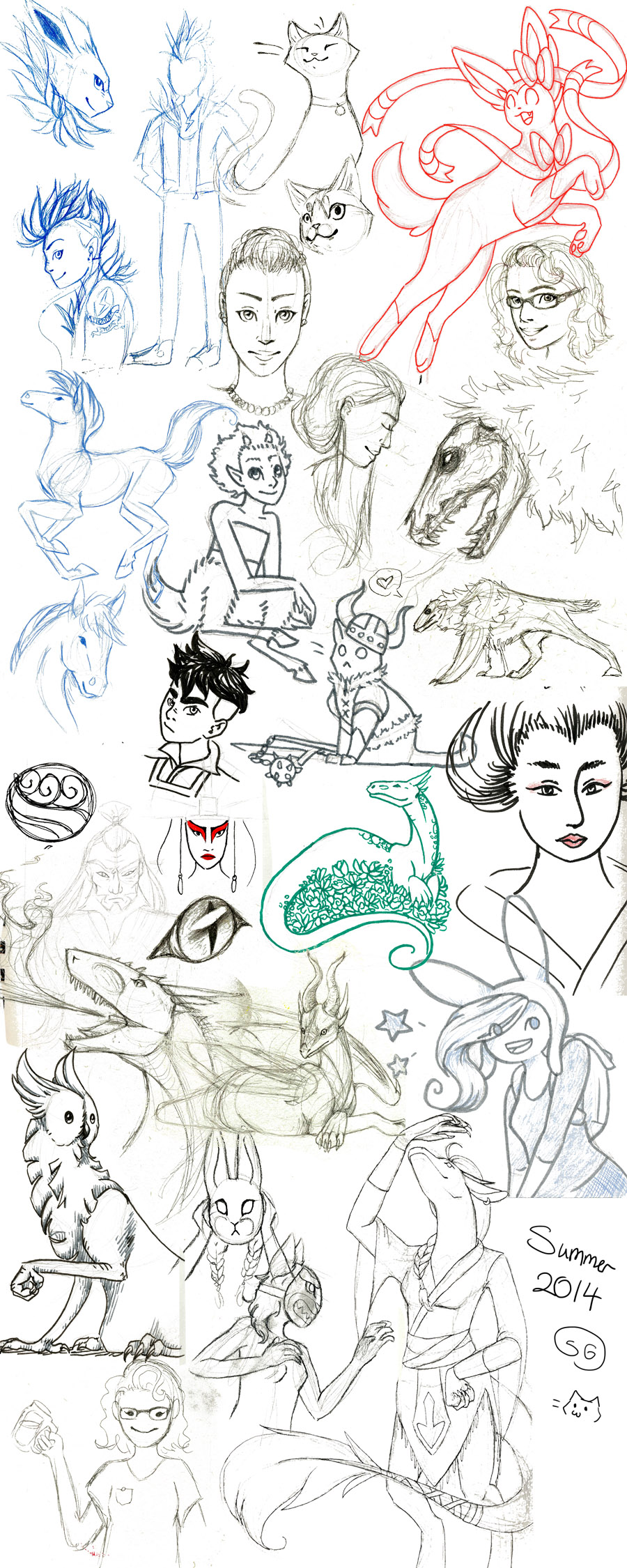 Summer 2014 Sketchdump