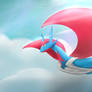 Mega Salamence Flight