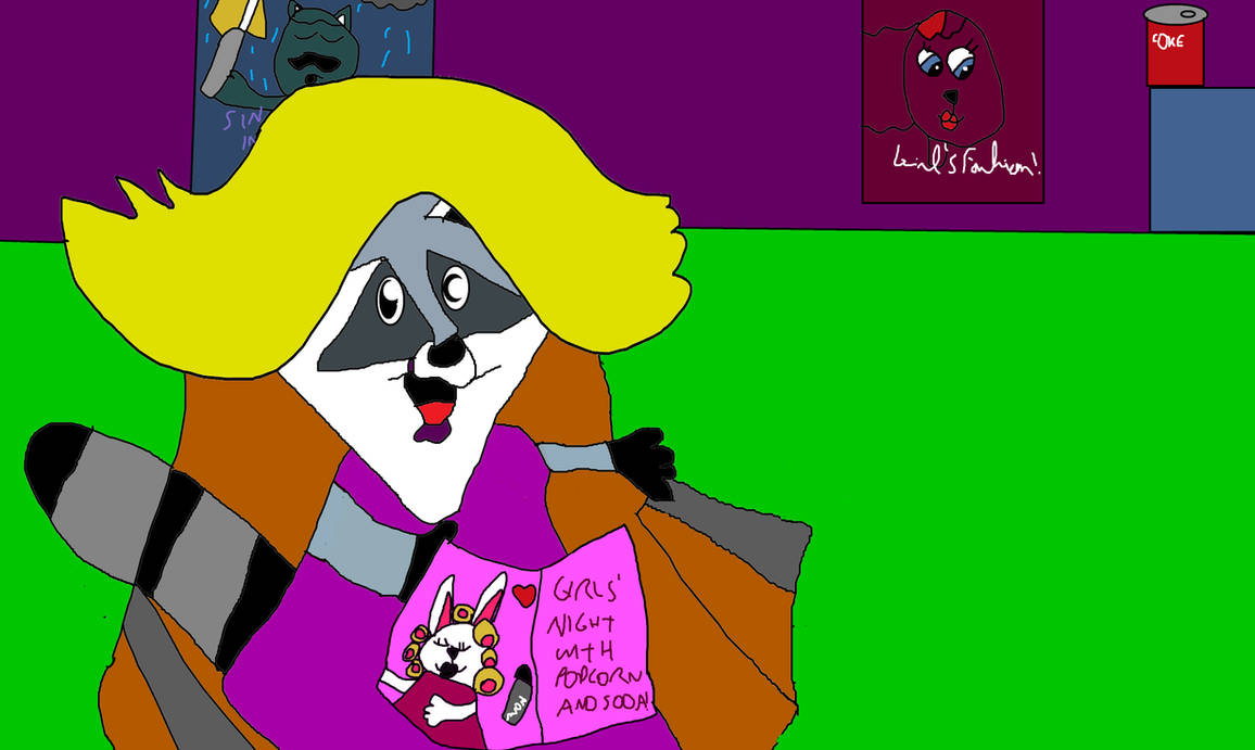 Chee Mooke Mooke costumed as women in hair salon by luketheweasel13 on DeviantArt