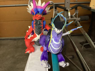 Koraidon and Miraidon Plushes