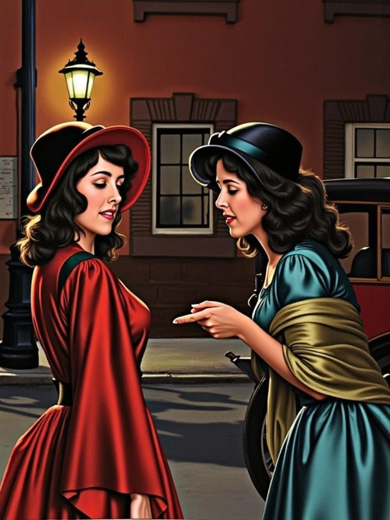 The Gaslight Twins by axecalibore on DeviantArt