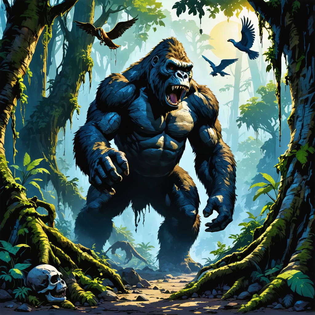 Legendary Ape by axecalibore on DeviantArt