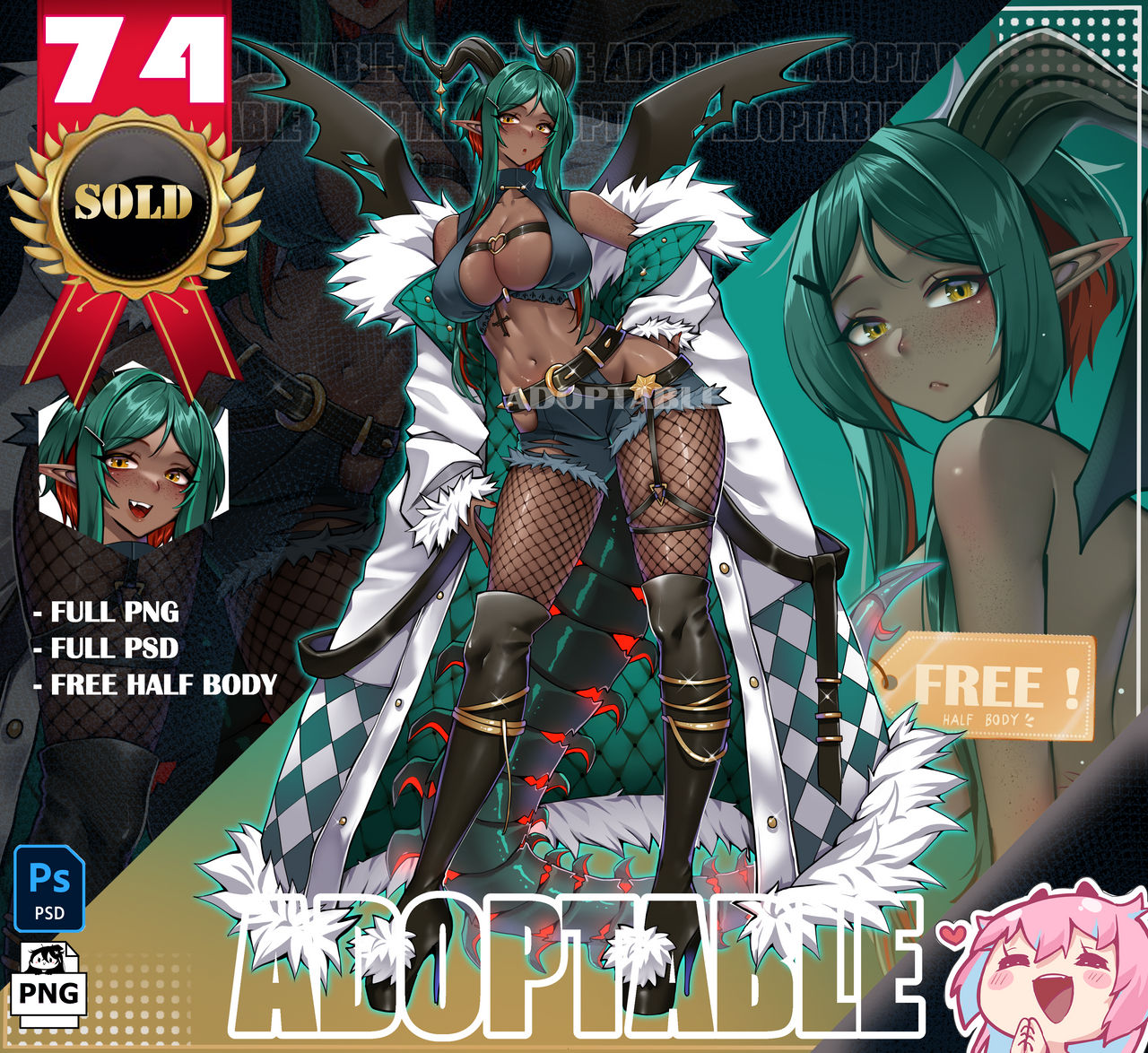 ADOPTABLE 74 (close)