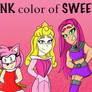 Pink color of Sweetness