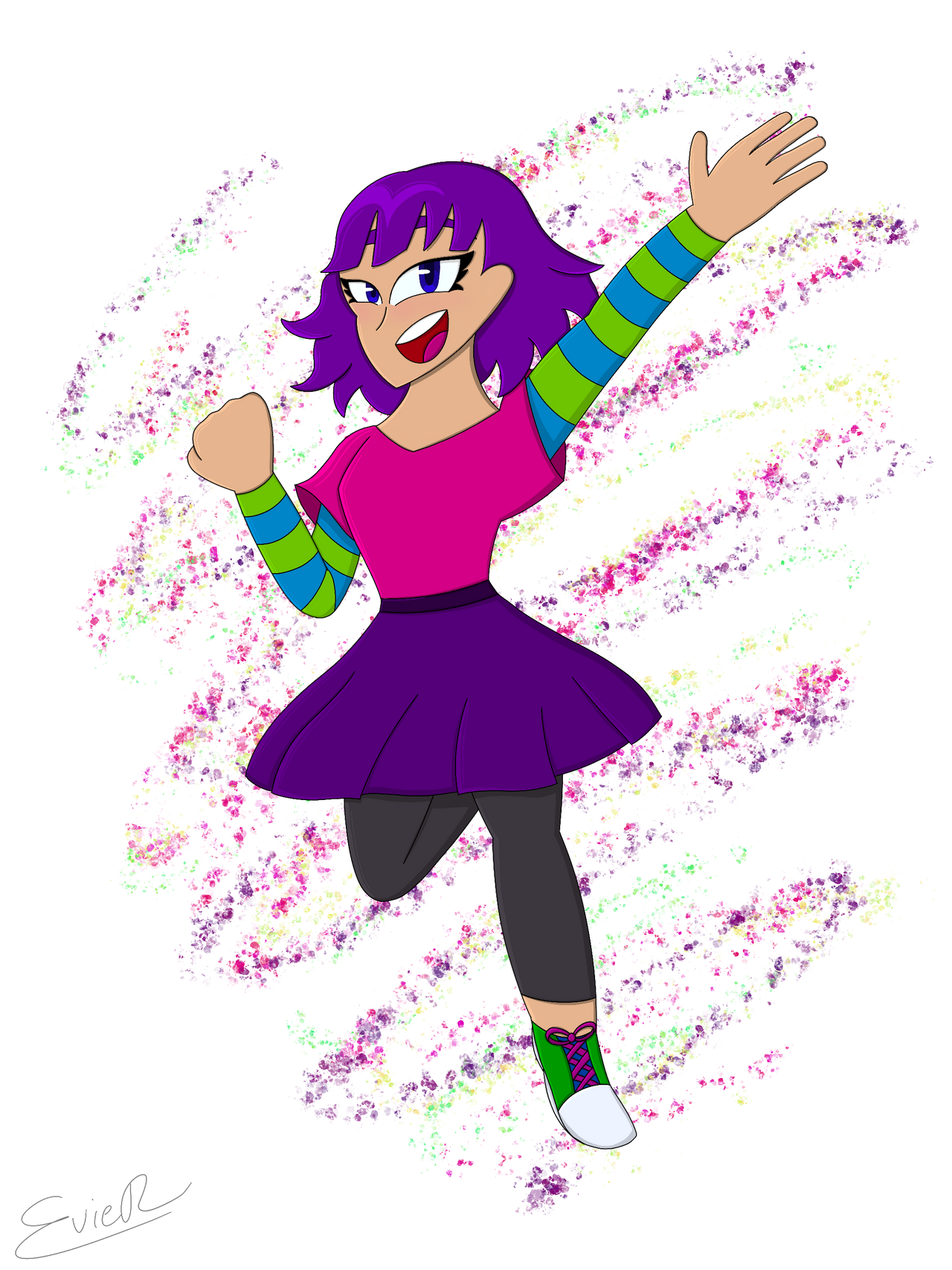 Jumping Girl