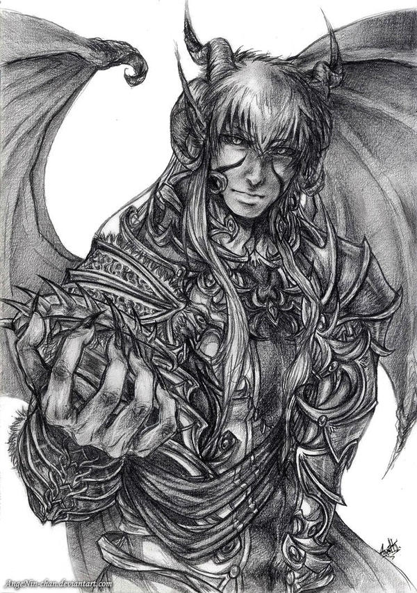 The darkness by AngeNin-chan The darkness by AngeNin-chan