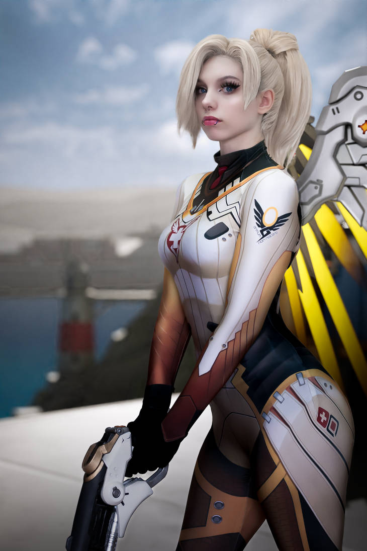 Fat Mercy Mercy, at your service! - Overwatch Mercy Cosplay by MaruCosPics on ...