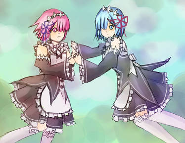 Rem and Ram [Re:Zero Fanart]