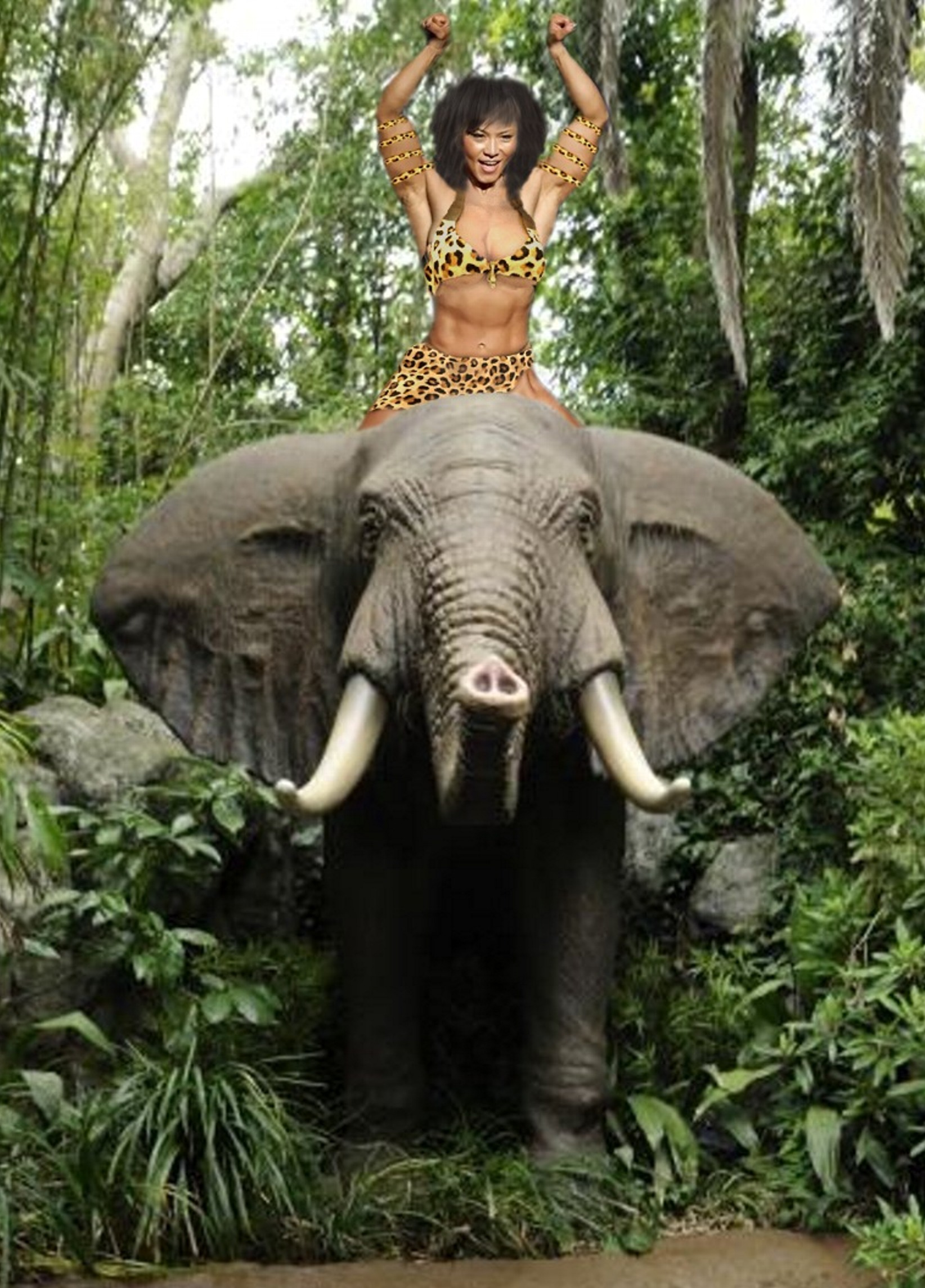 Zanya Rides Jungle Elephant By Sudo5348 On DeviantArt zanya-rides-jungle-elephant-by-sudo5348-on-deviantart