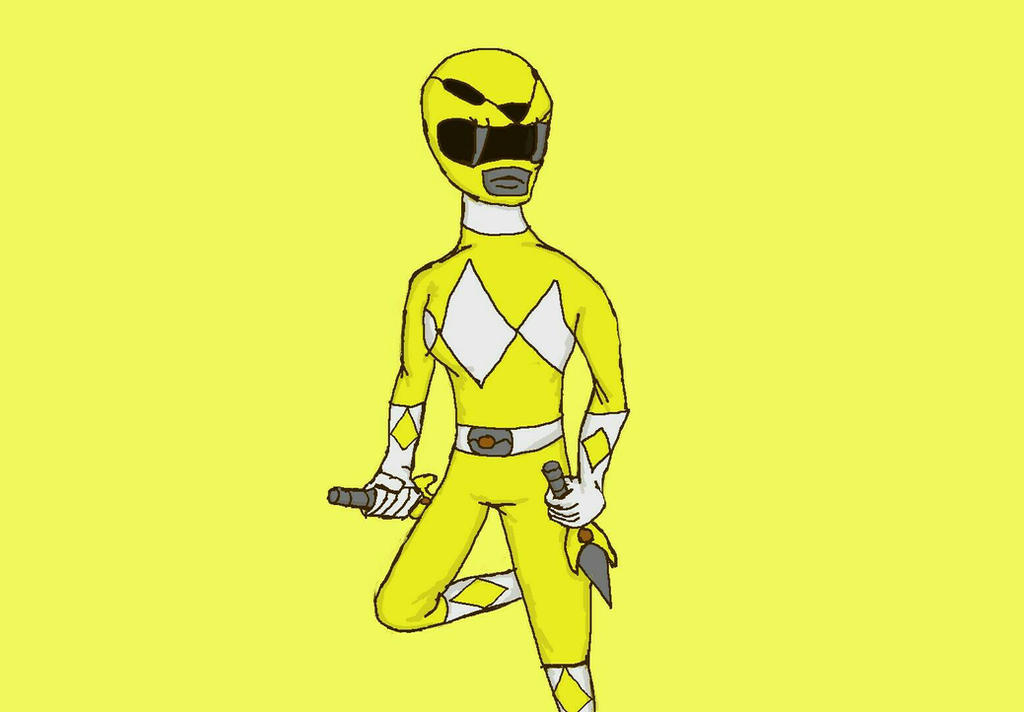 Yellow Ranger Tiger Saber Tooth Tiger!! Yellow Ranger by kirby008 on DeviantArt