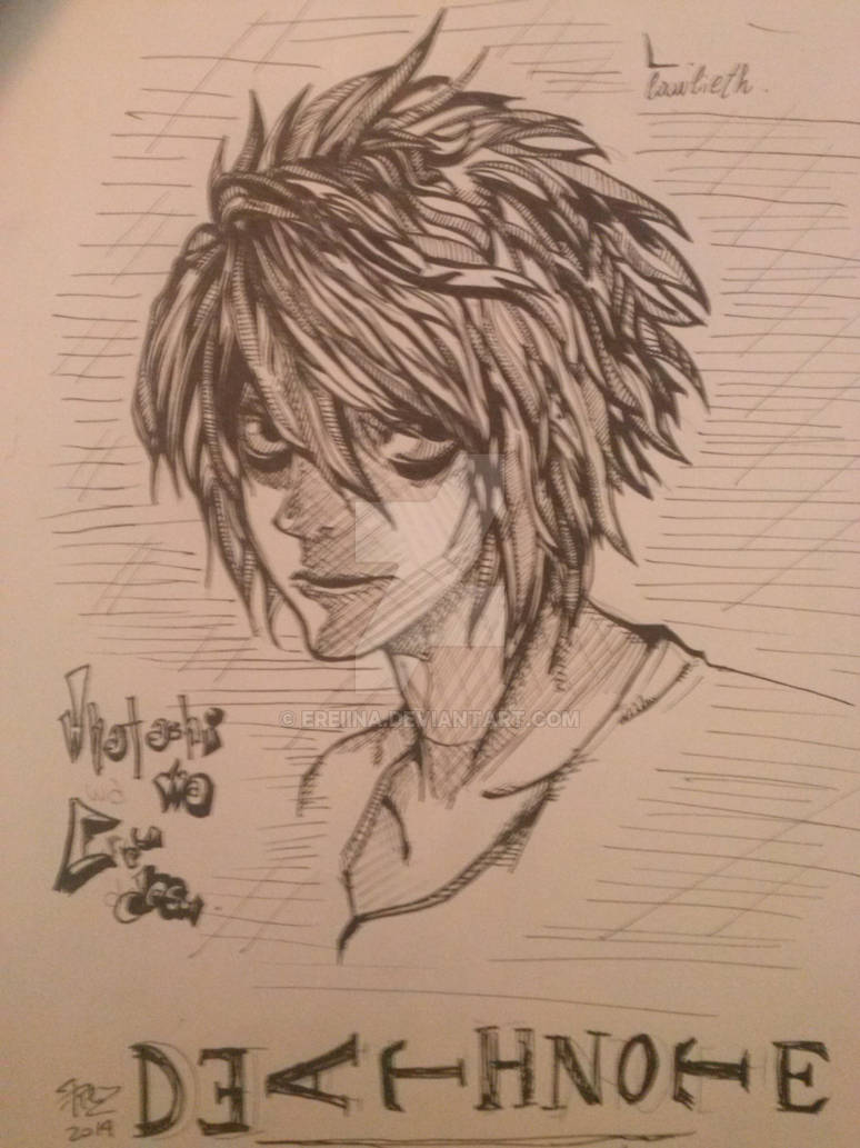 L Lawliet By EREIina On DeviantArt l-lawliet-by-ereiina-on-deviantart