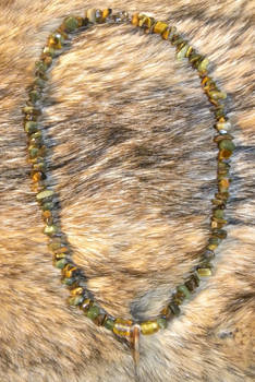 fox claw necklace