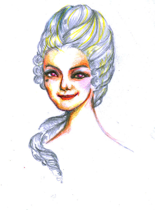 Deviantart Rococco A Rococo Portrait by JonathanChanutomo on DeviantArt