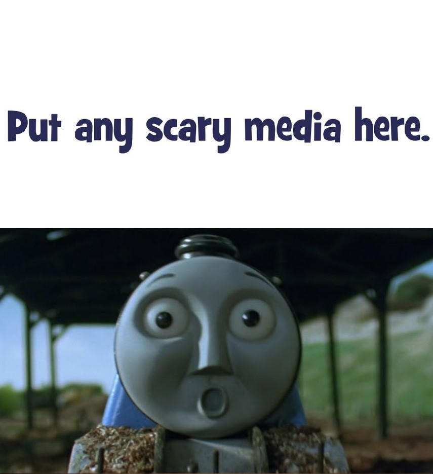 Scared Gordon Gordon is scared of ??? by Theimaginationtrain on DeviantArt