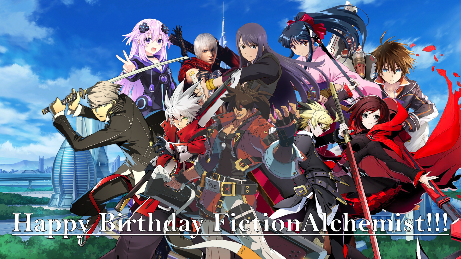 Happy Alchemist Happy Birthday FictionAlchemist!!! by ChristianElumbaring on DeviantArt