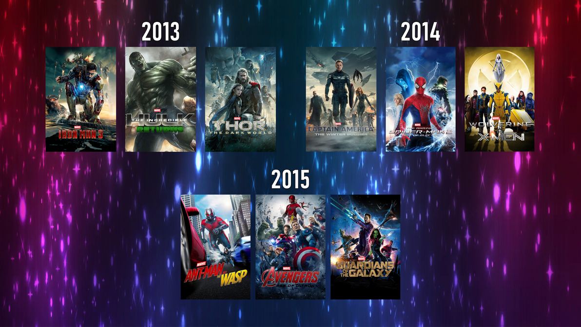 My version of the MCU: Phase 2 by ChristianElumbaring on DeviantArt