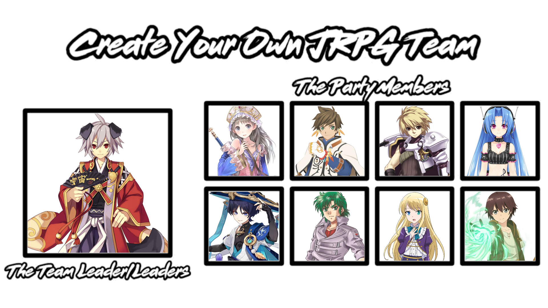 Kanata #39 s JRPG Team by ChristianElumbaring on DeviantArt Kanata #39 s JRPG Team by ChristianElumbaring on DeviantArt