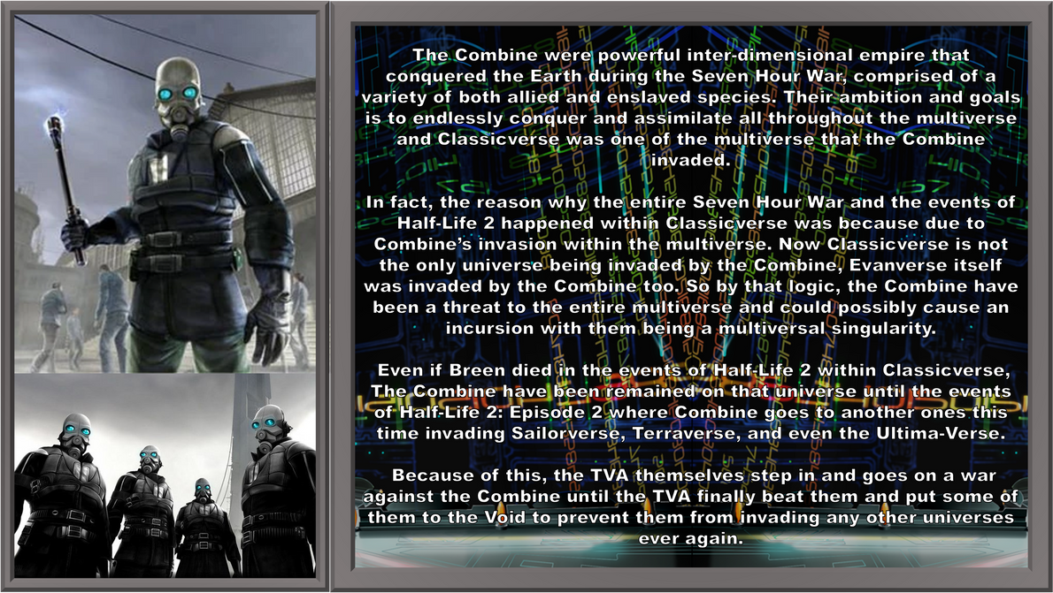 Combine Overmind Classicverse Fact #356 The Combine by ChristianElumbaring on DeviantArt