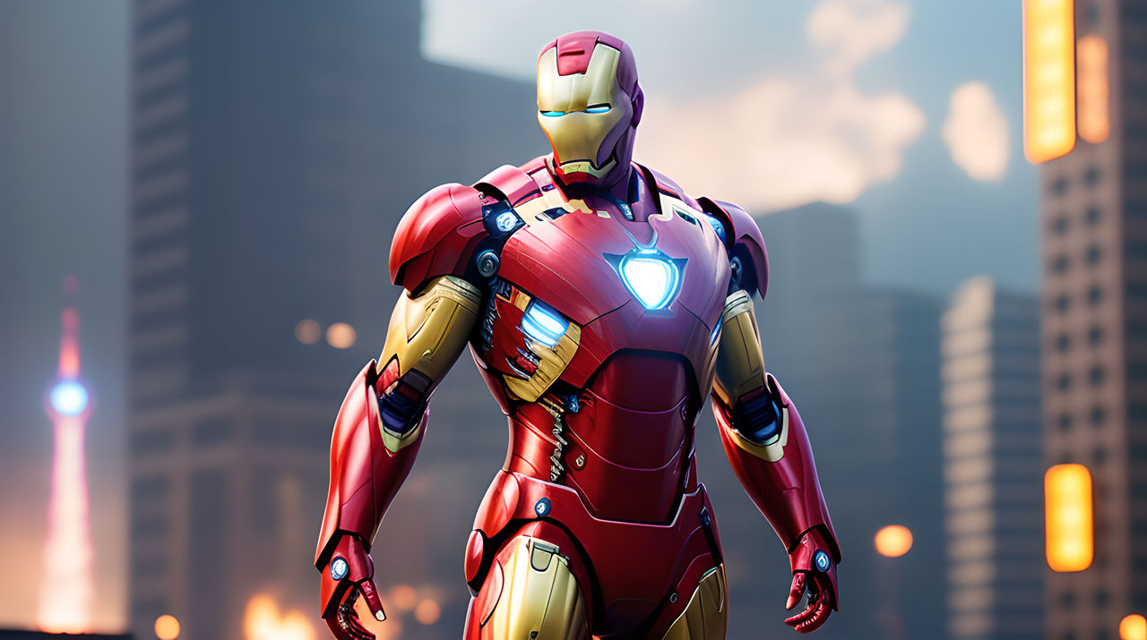 4K Ironman in a City by RefinedPermutations on DeviantArt