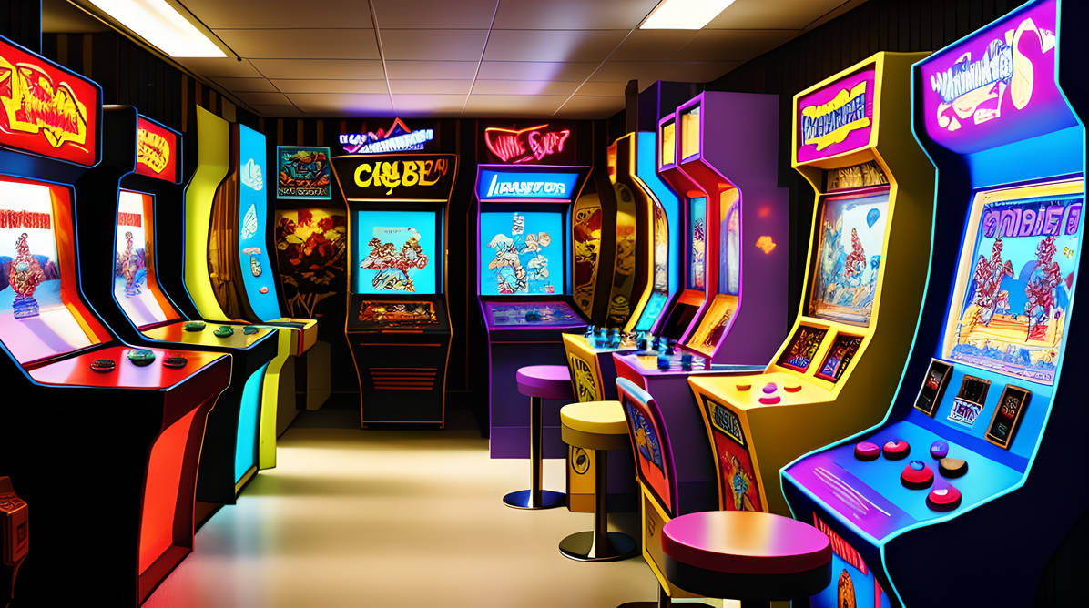 4K Vintage Arcade by RefinedPermutations on DeviantArt