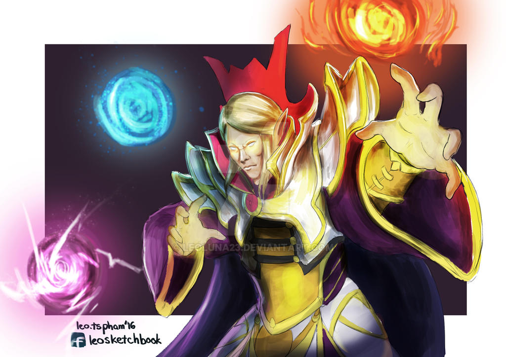 Invoker - Dota 2 by LeoLuna23 on DeviantArt