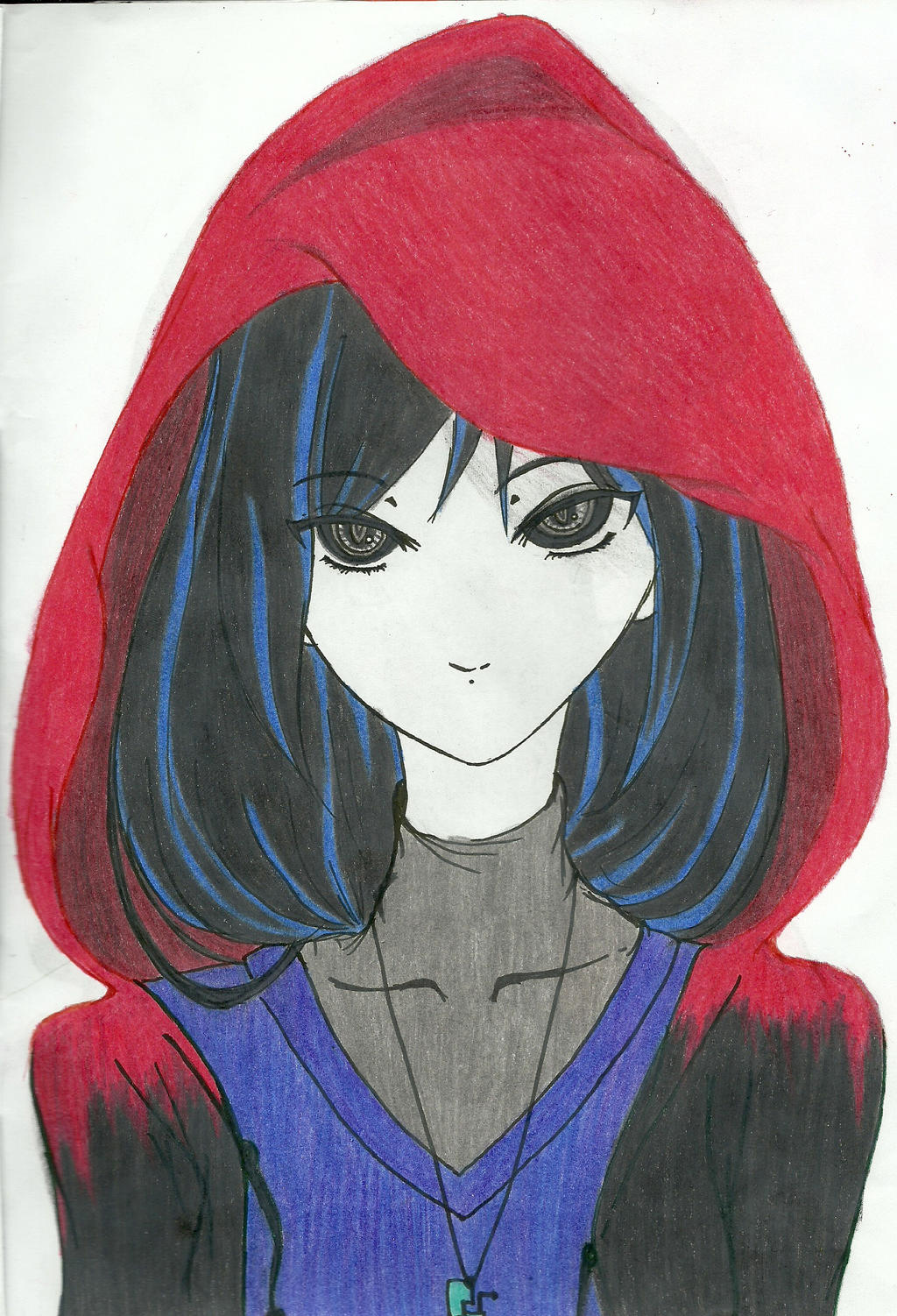 Girl in a Hoodie