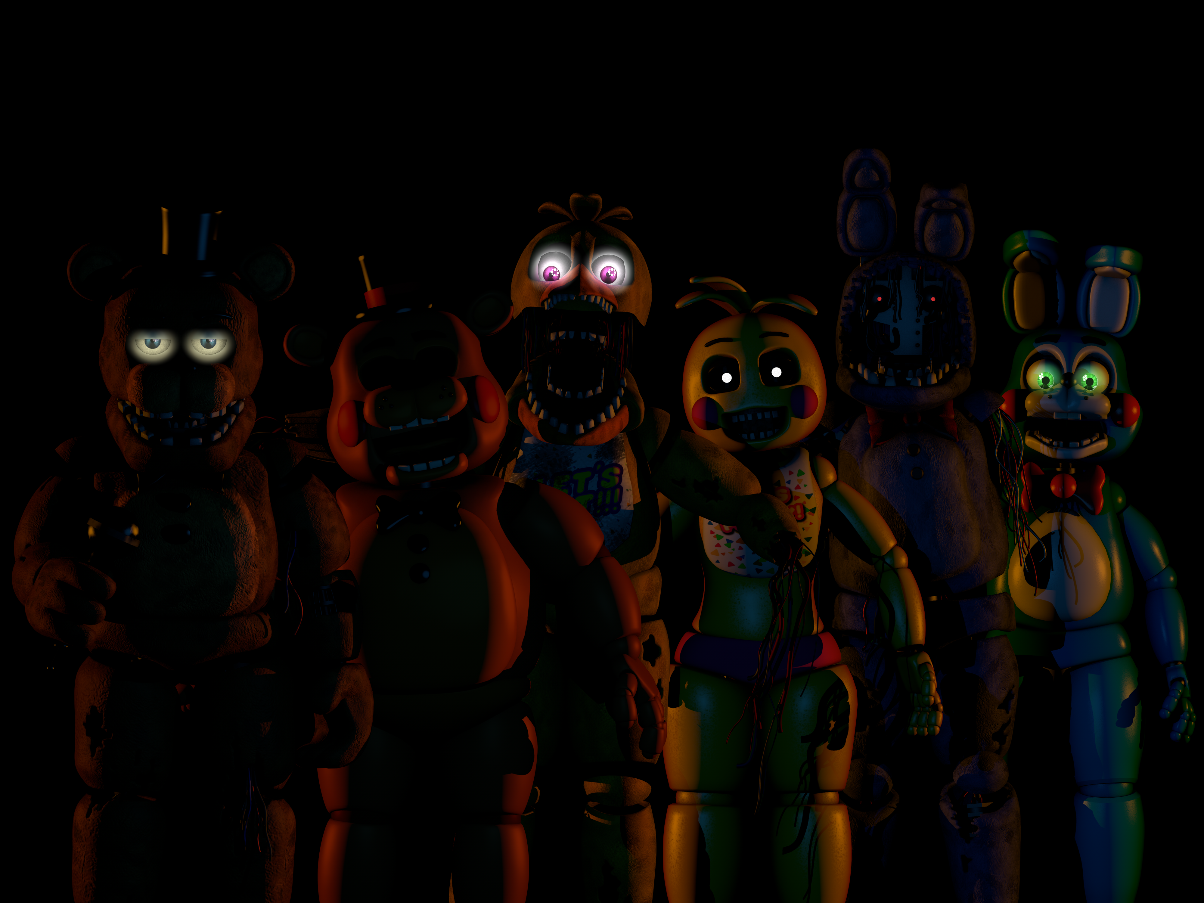 C4D FNaF 2 Map Release! by kaloian47 on DeviantArt