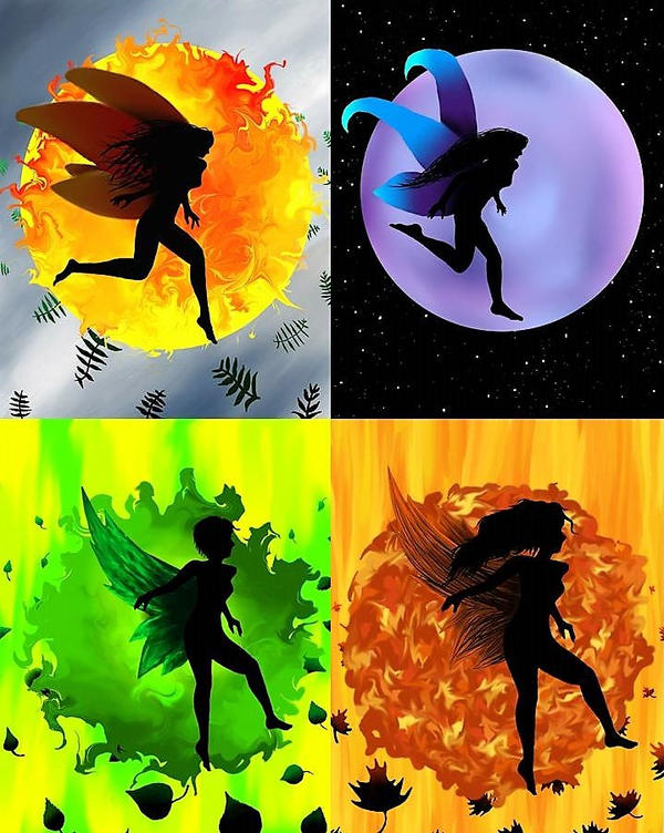 Season Fairies by EllasEnchantments on DeviantArt