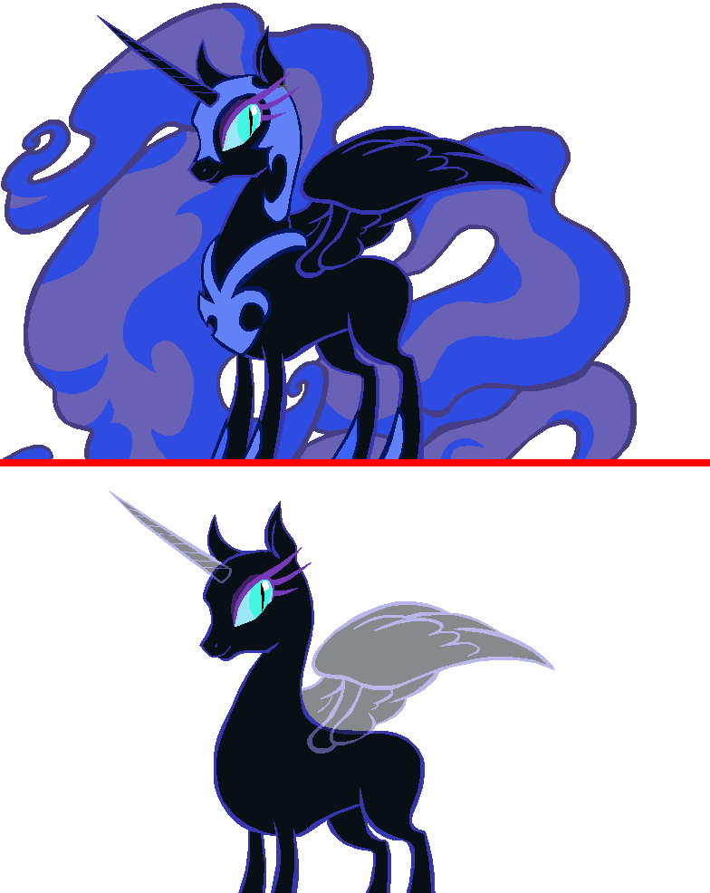 Moon Rise Base Mlp MLP Base 2 I Am Nightmare Moon*Evil Laugh* by Sakyas-Bases on DeviantArt