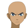 Avatar Base 8 Angry Little Katara Head