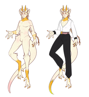 Tiefling Boy Adoptable [OPEN]