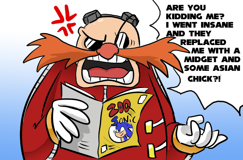 Eggman Reads Sonic 200