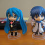 Miku Saihate and KAITO petit