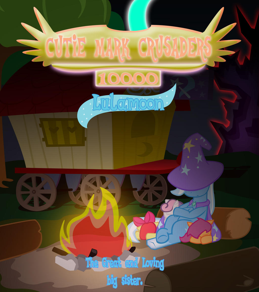 Cutie Mark Crusaders 10k: Lulamoon Cover by GatesMcCloud